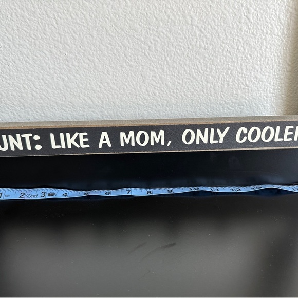 Aunt Quote Wooden Sign - Picture 2 of 3